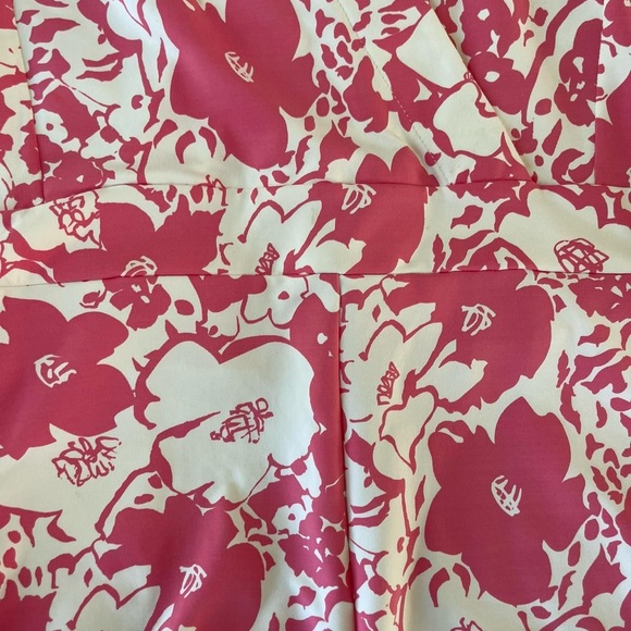 Mahi Gold Pink Floral Romper Size Large - Picture 6 of 7